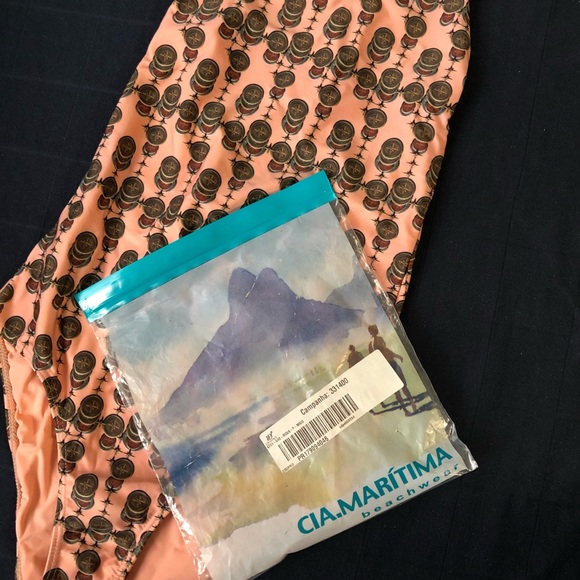 CIA MARÍTIMA Brazilian Swimsuit Size S Pink - Picture 10 of 15